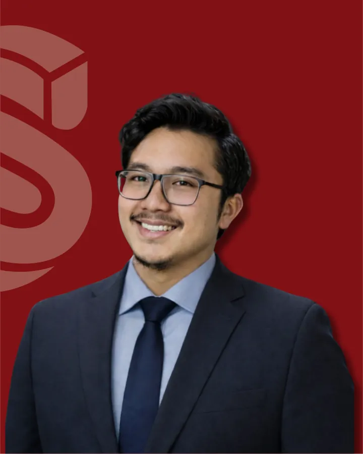Portrait of Jihar Gifari on Scientify red
