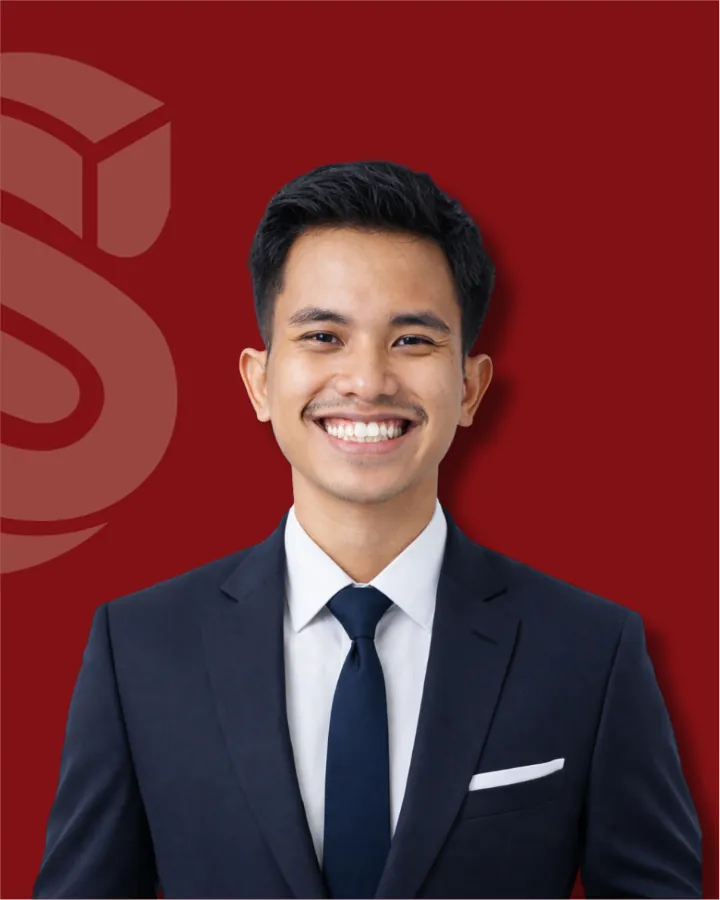 Portrait of Rahmat on Scientify red